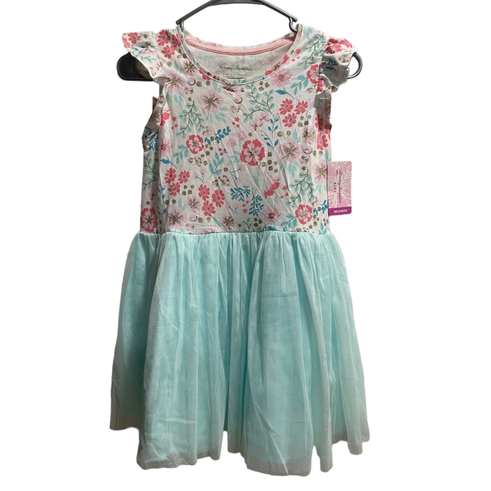 Girls‎ Tommy Bahama Kids Dress size 10-12, Glitter Floral Tutu